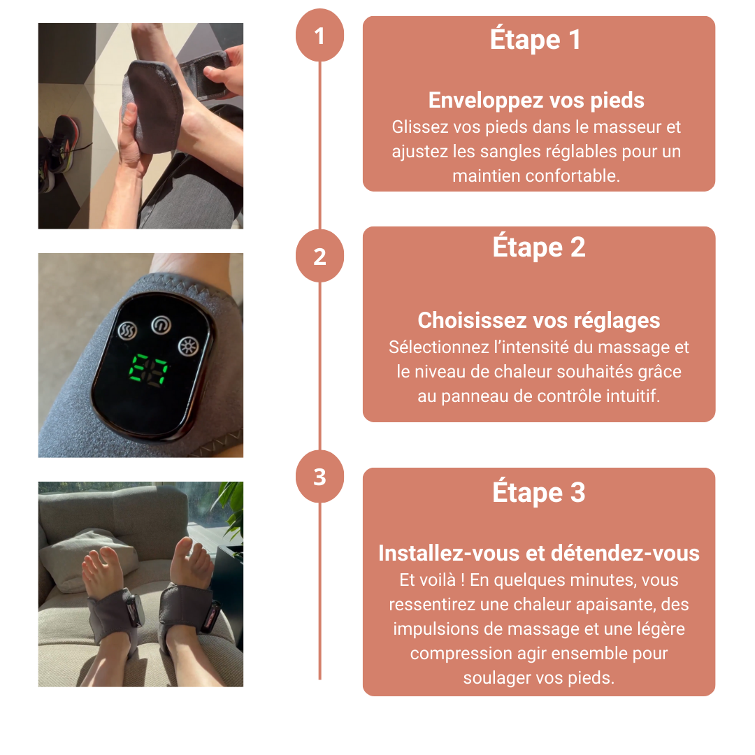 PiedZen - Chaussette massante thérapeutique